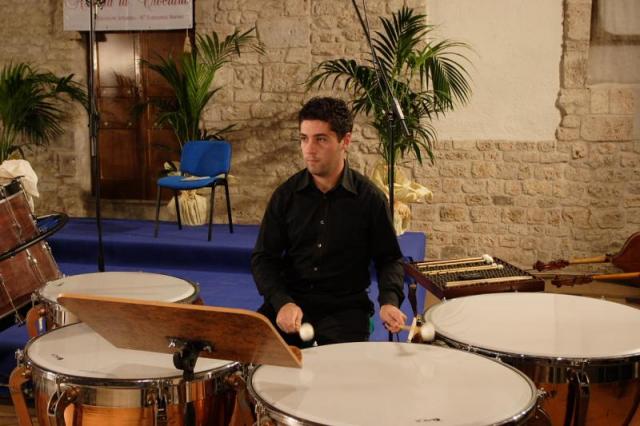 percussionista Tommaso Capuano